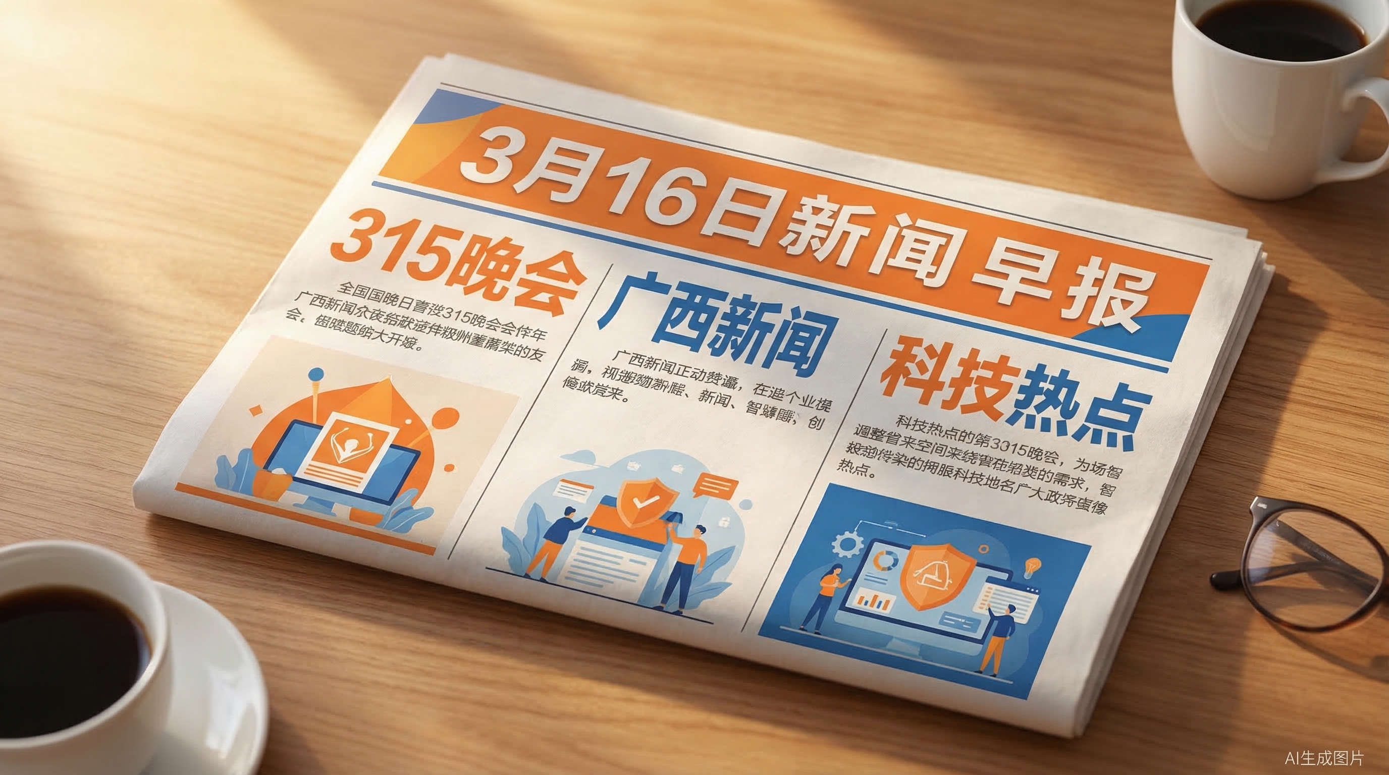 3月16日 微信早报 – 资讯简报