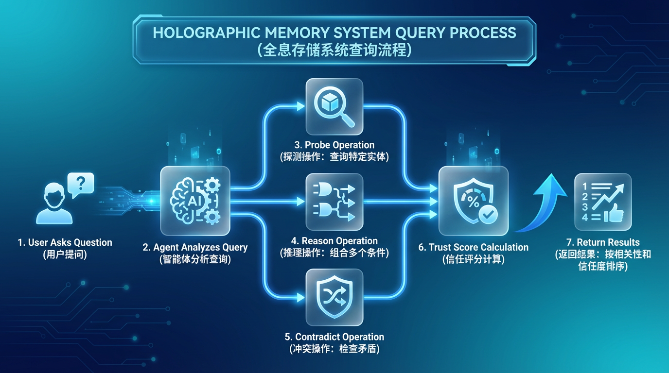 Holographic查询工作流程